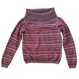 M by Missoni Striped Multicolor Sweater